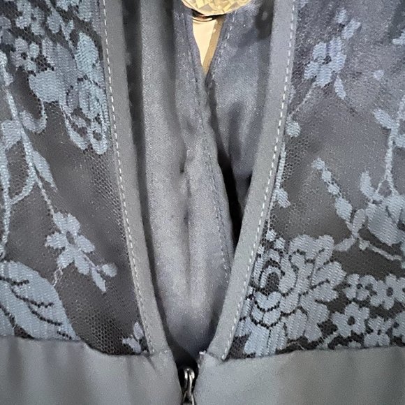 ASOS CURVE Kate Lace Maxi with Flutter Sleeves - Picture 10 of 12